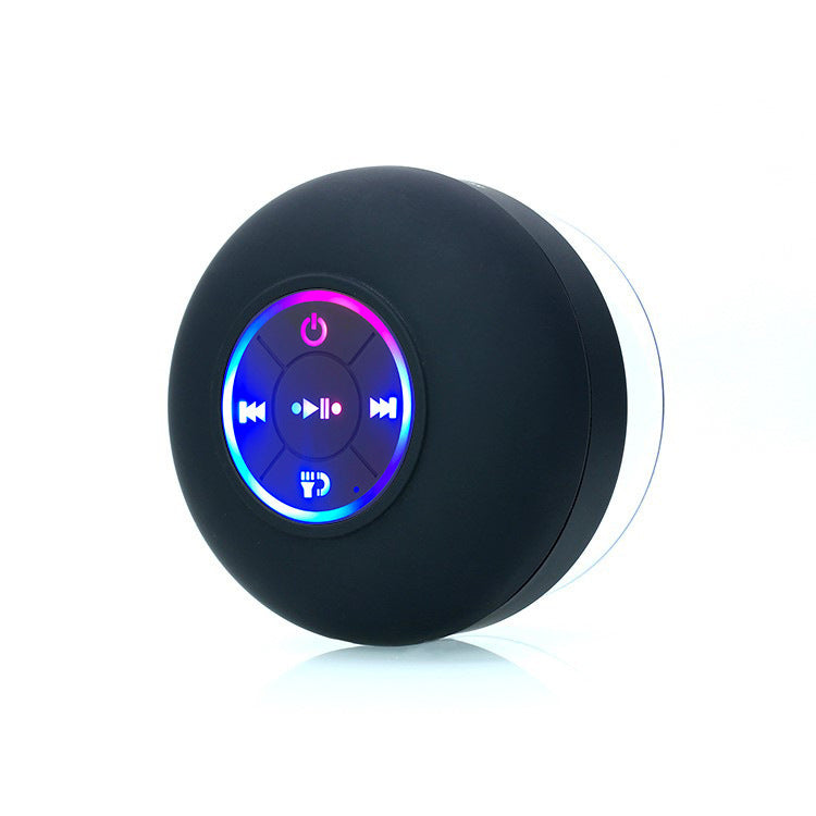 Mini Bluetooth Shower Speaker With LED Light | Bowlift