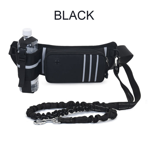 BowLift | Multifunctional Hands-Free Leash with a Waist Bag, for Medium to Large Dogs