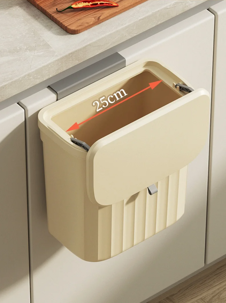 FlexiBin Kitchen Wall Bin – 8.5L / 12L with Lid Bowlift