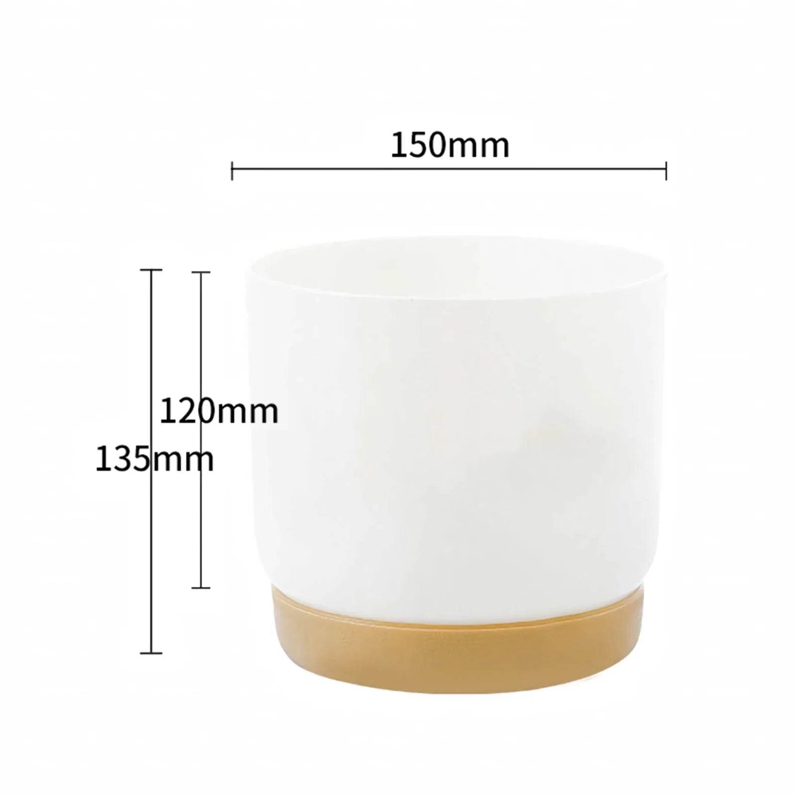 BowLift | Double-Layer Self-Watering Succulent Plant Pot for Home Decor