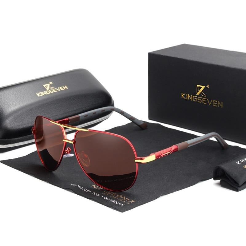 VividRay Men's Sunglasses — Experience glare-free comfort and stylish protection all day | Bowlift