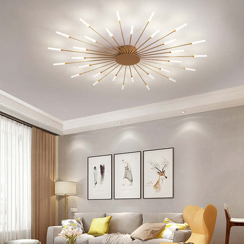 BowLift | GlowHaven - Sleek Ceiling Lamp for Home Spaces