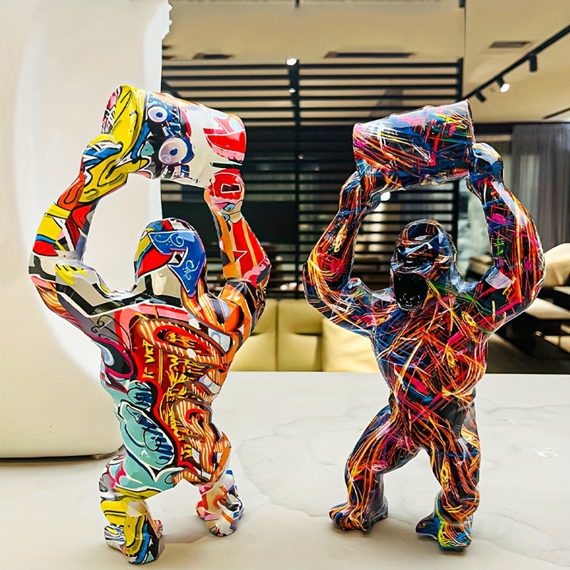 BowLift | Luxury Graffiti Donkey Kong Barrel Sculpture