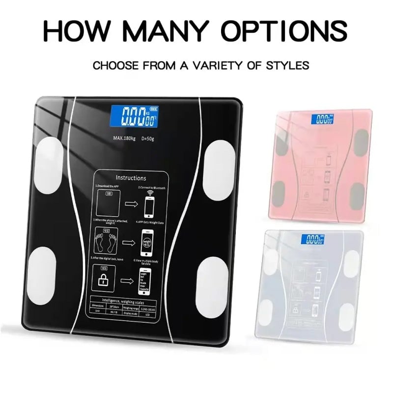 BowLift | Functional LED Digital Body Fat Scale
