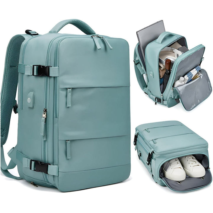 Travel backpack with USB port – Spacious compartment | Ideal for school and outdoor activities | Bowlift