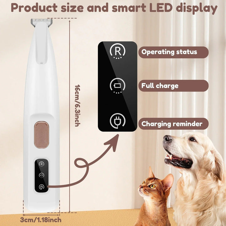 Victor Precision – Quiet Trimmer for Perfect Paw Care Bowlift