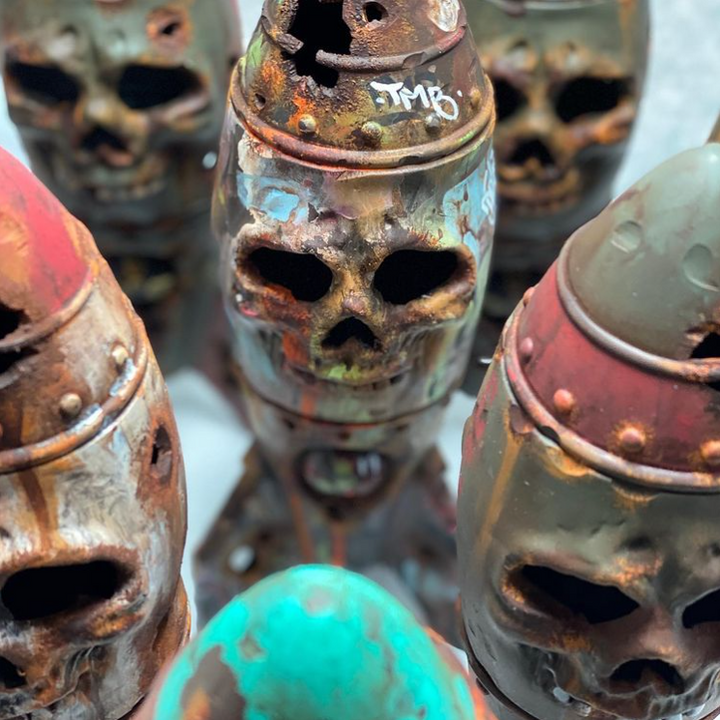 BowLift | The Skull Bomb - Small Nuclear Warhead Decor