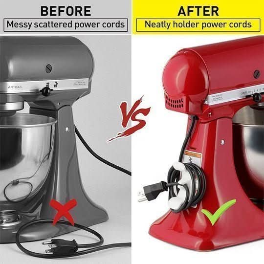 BowLift | Organizer Clip – Self-adhesive Cable Holder for Kitchen & Office