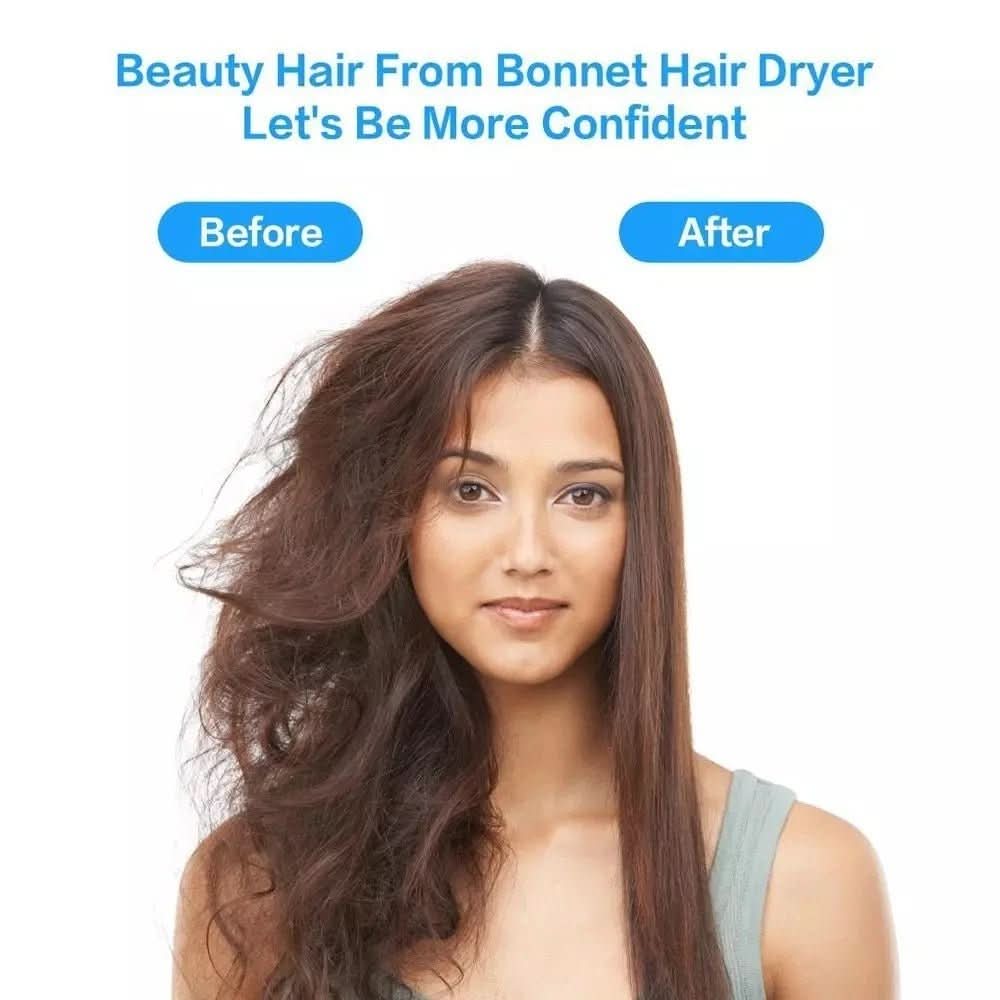 BowLift | Set of 2 hairdryer caps | Fast & gentle drying for home & travelling