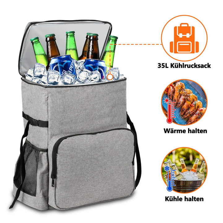 Kühl backpack Thermo backpack 35L with picnic mat | Bowlift