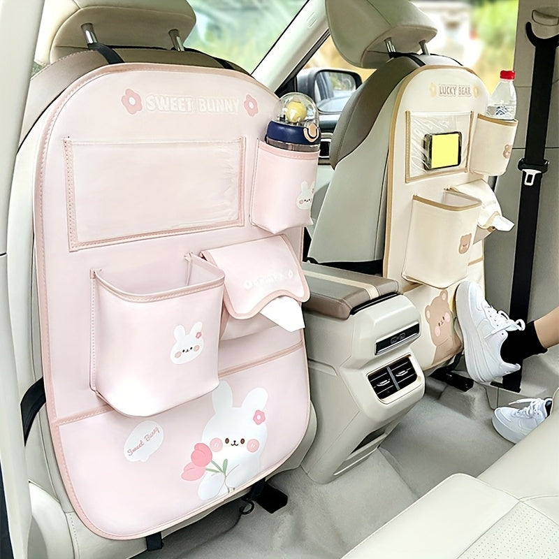 Car Backseat Organizer with many compartments | Bowlift