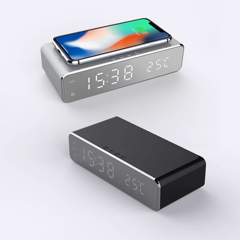 BowLift | BENNETT - LED alarm clock with wireless charger
