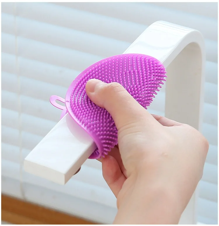 CleanFlex – Silicone Dish Brush & Multifunctional Kitchen Scrubber Pad Bowlift
