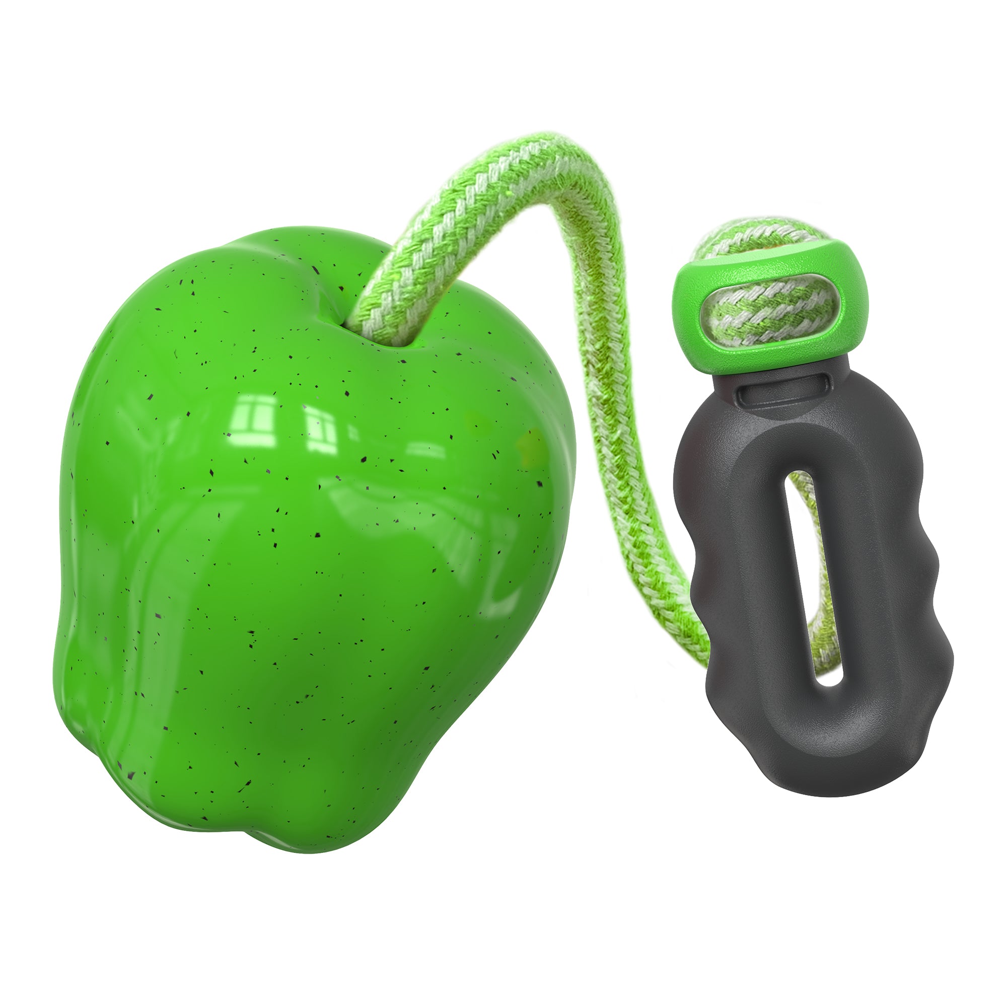 Apple Throw Toy – Outdoor Chew & Play Ball for Dogs