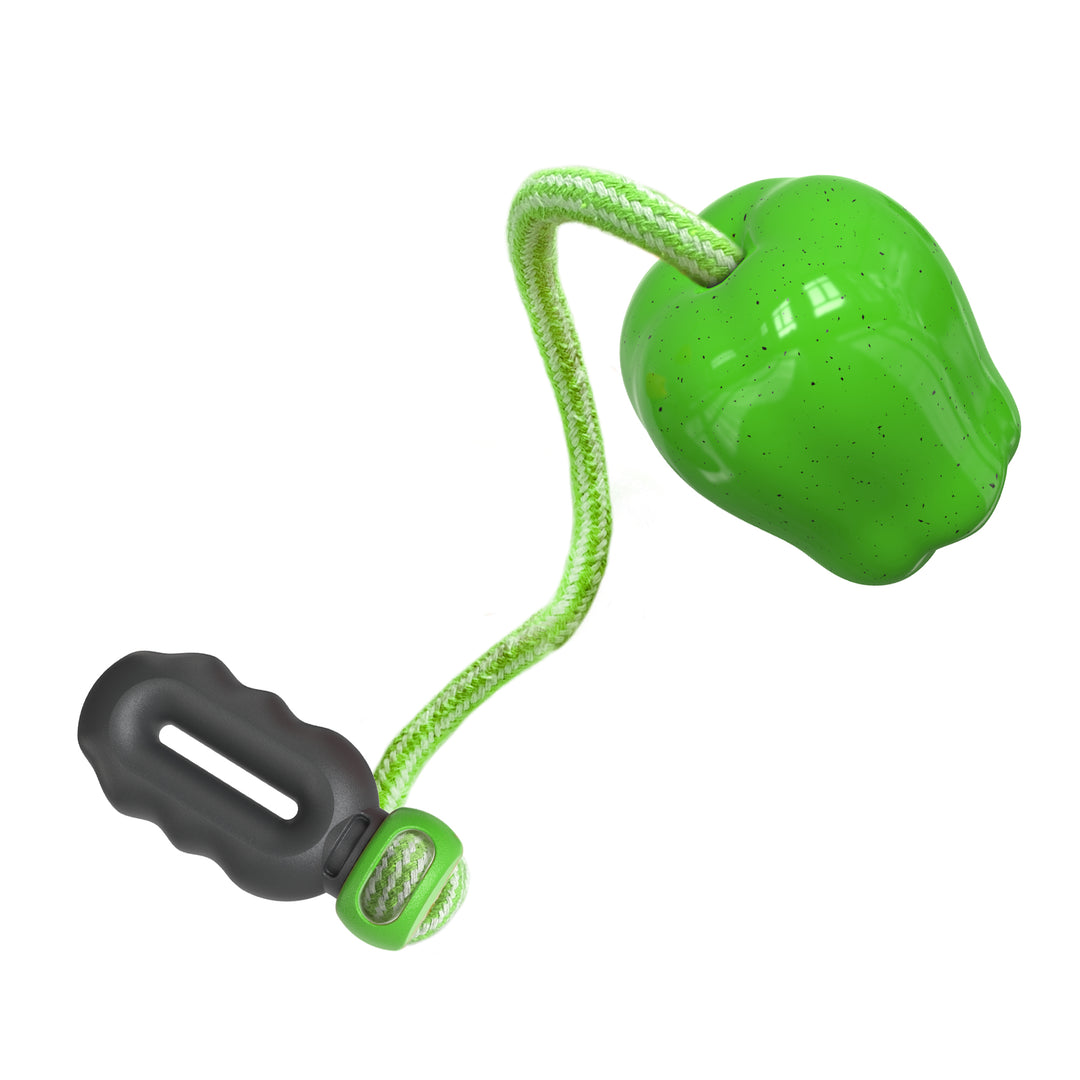 Apple Throw Toy – Outdoor Chew & Play Ball for Dogs