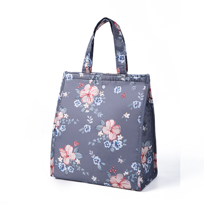 Insulated Floral Lunch Bag Bowlift