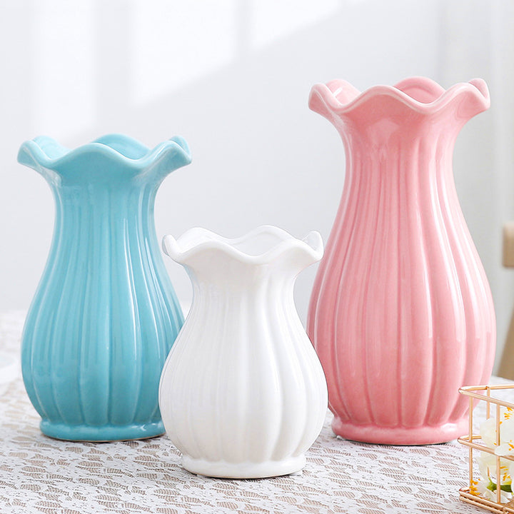 Elegant Ceramic Vase Bowlift