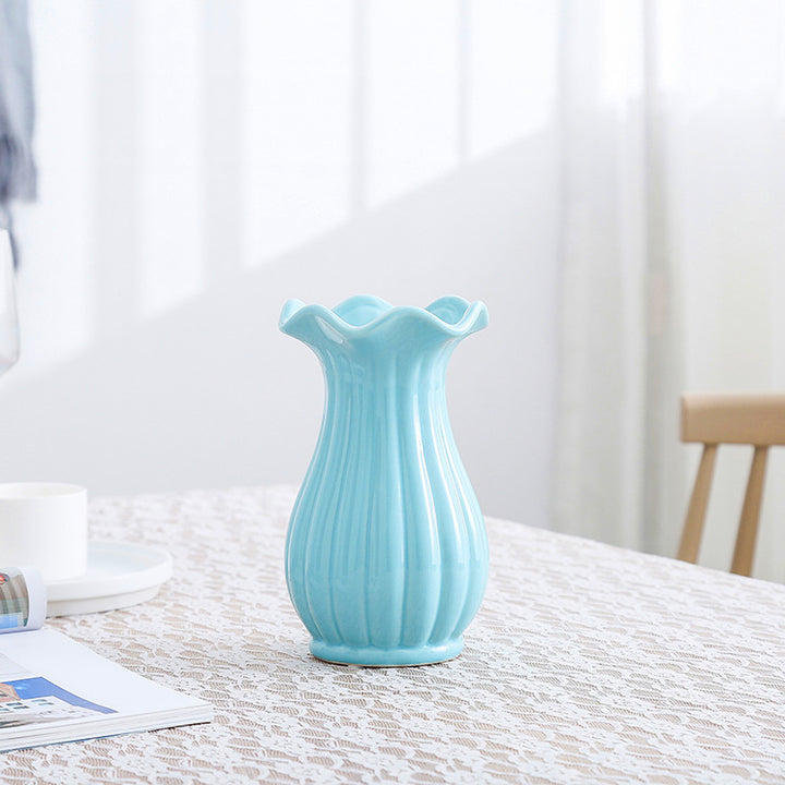 Elegant Ceramic Vase Bowlift
