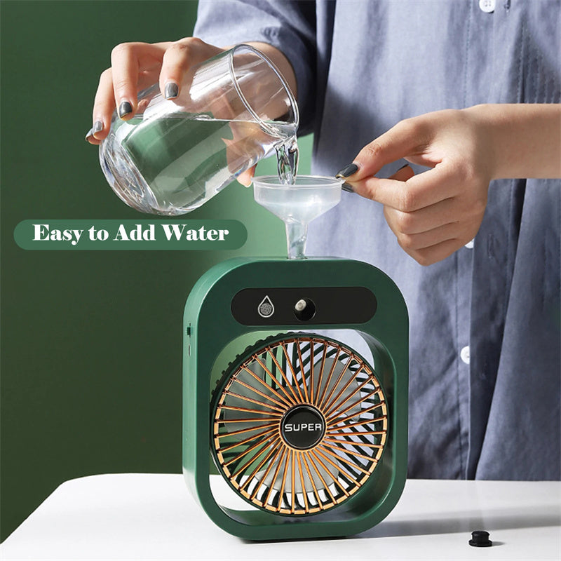 USB Rechargeable Desk Fan | Bowlift