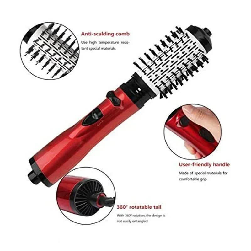 BowLift | 3-in-1 electric hair styler with hairdryer, brush & curling iron function