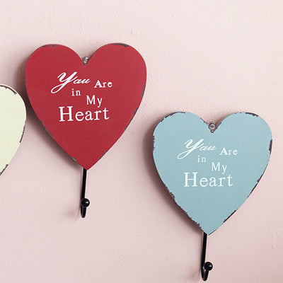 Heart-shaped Decorative Wall Organizer