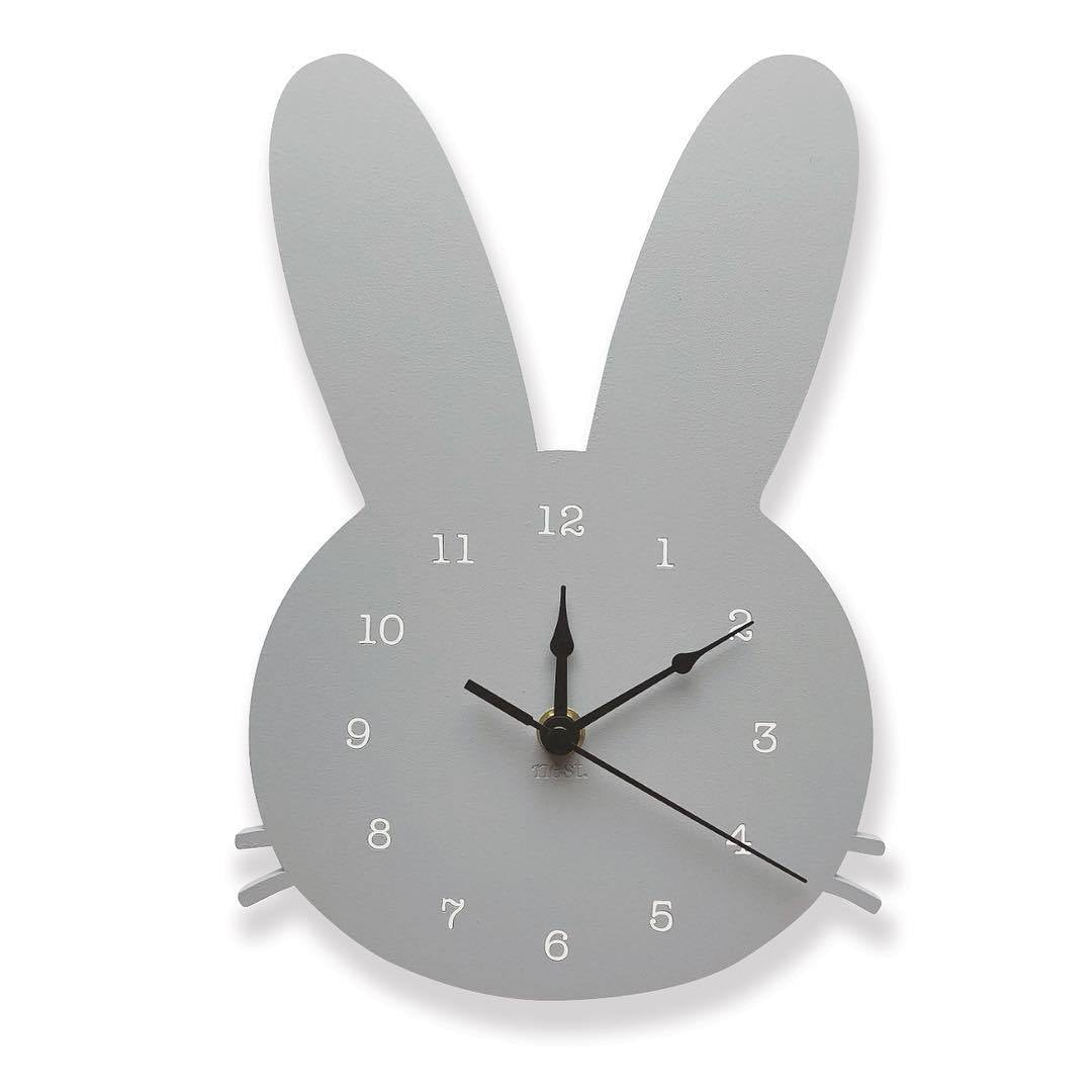 BowLift | GlowRabbit - Adorable Nordic Bunny Clock