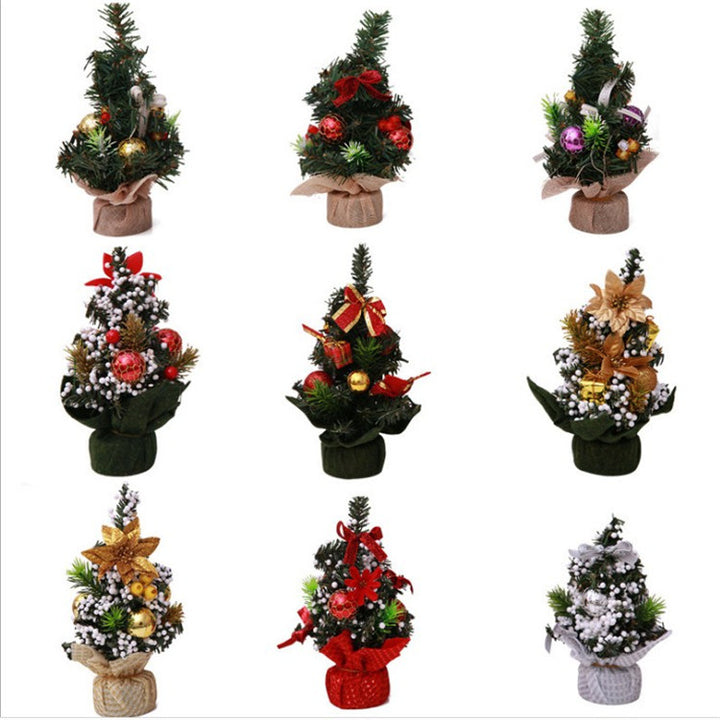 Decorative Mini Holiday Tree Centerpiece Bowlift