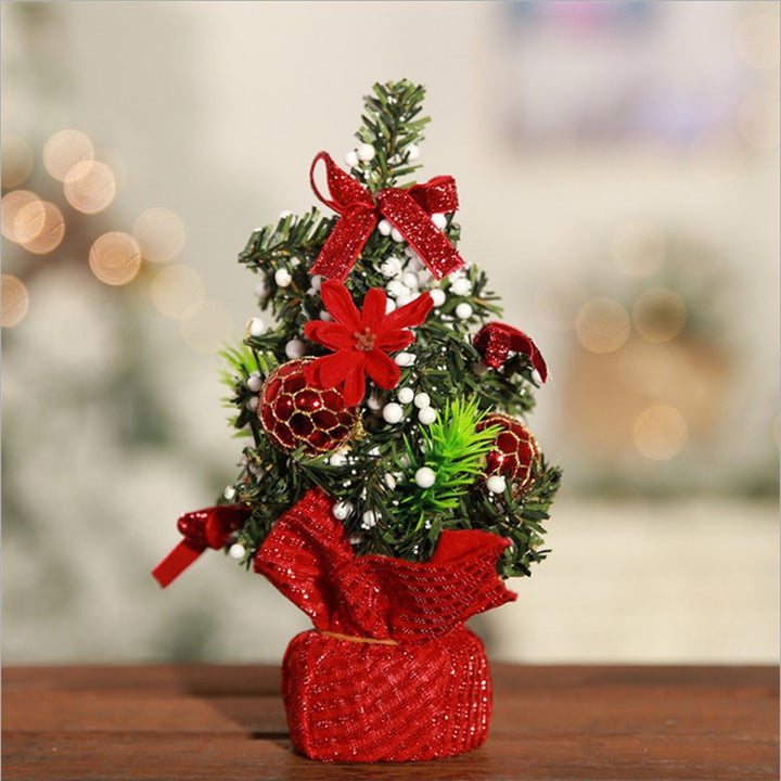 Decorative Mini Holiday Tree Centerpiece Bowlift