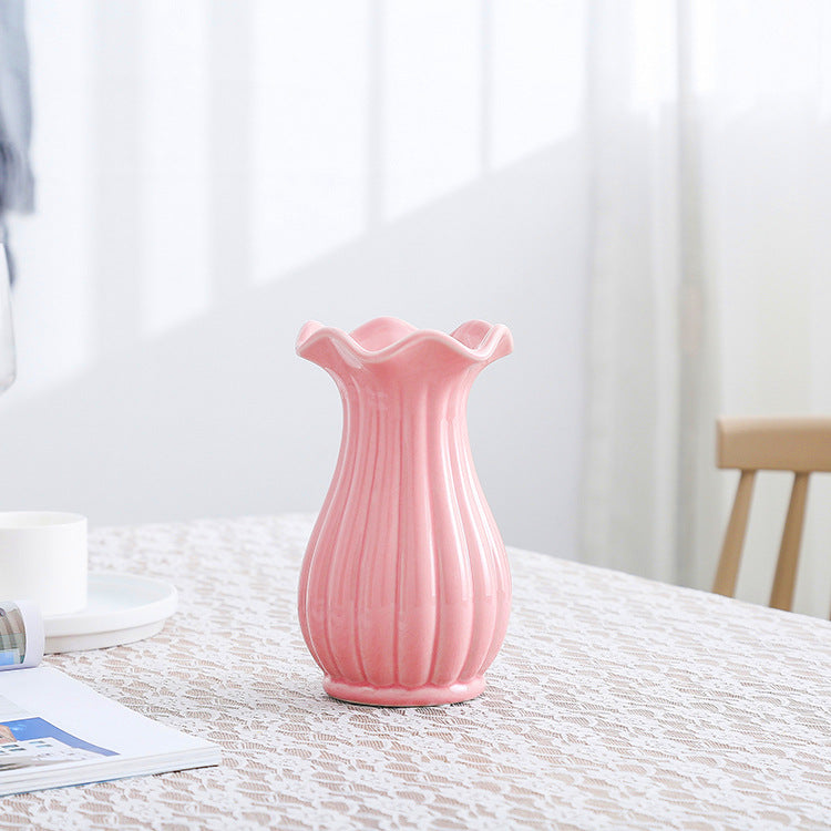 Elegant Ceramic Vase Bowlift