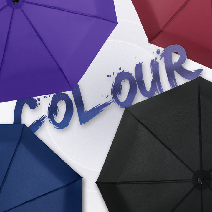 Ladies wind-resistant automatic safety umbrella Bowlift