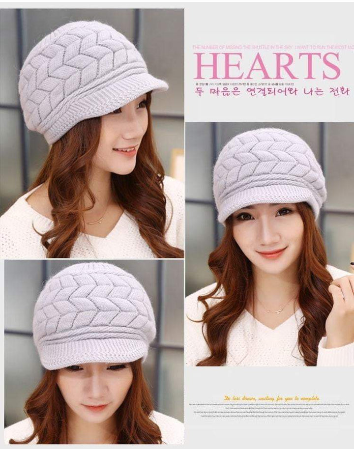 BowLift | Fall Winter Beanies Knitted Rabbit Hats