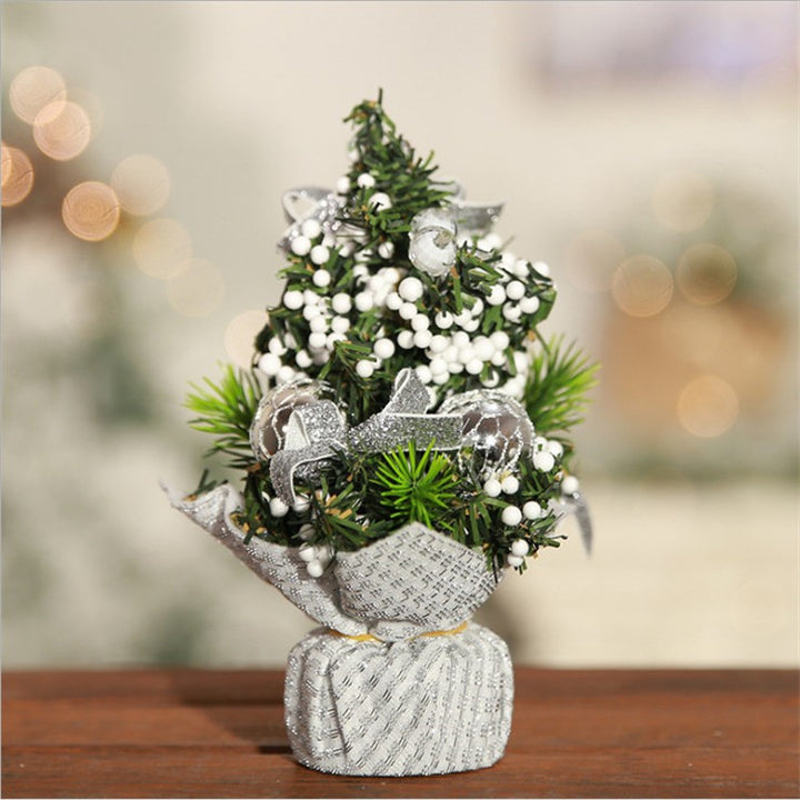 Decorative Mini Holiday Tree Centerpiece Bowlift