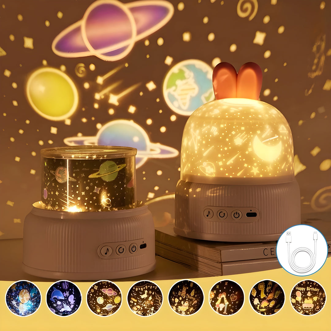 BunnyGlow Night Light - Magic Light for Children | Bowlift
