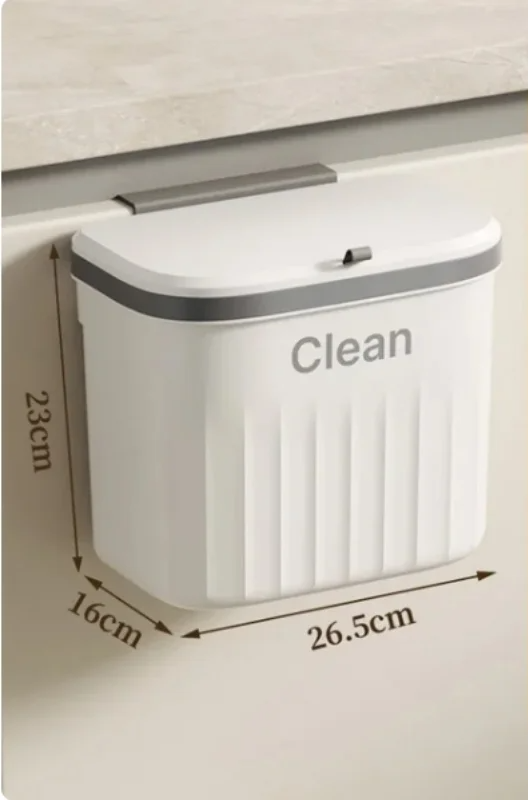 FlexiBin Kitchen Wall Bin – 8.5L / 12L with Lid Bowlift