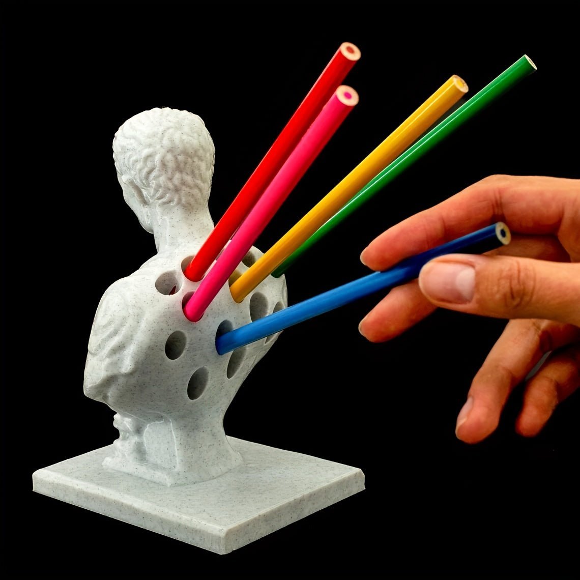 BowLift |  Julius Caesar Desk Pen Holder