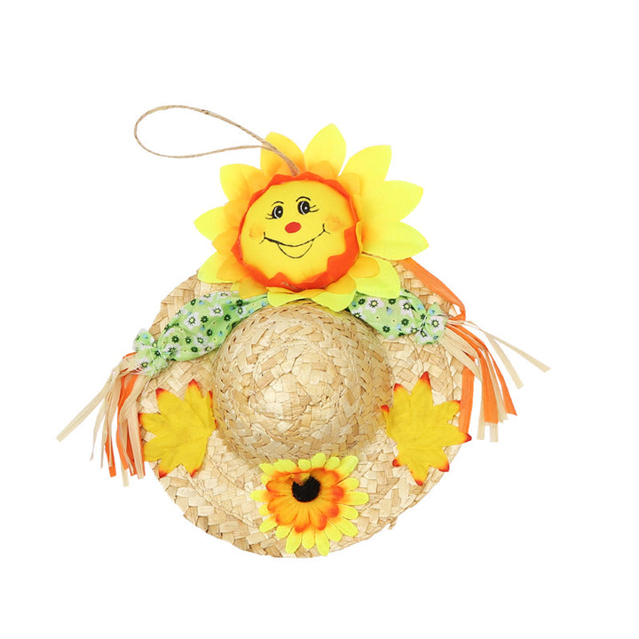 Decorative Straw Sun Hat