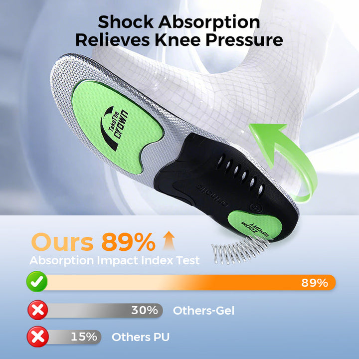 Shock-absorbing insoles for women & men | Bowlift