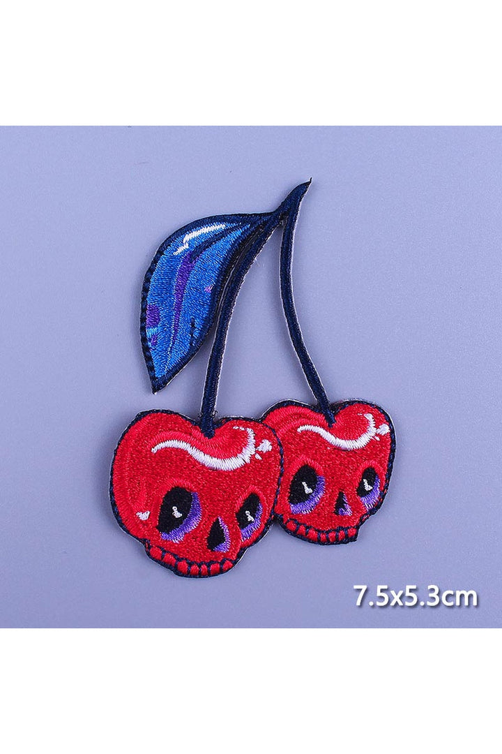 On Fire Embroidered Patches | Bowlift