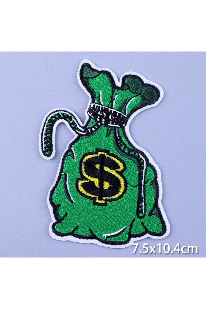On Fire Embroidered Patches | Bowlift