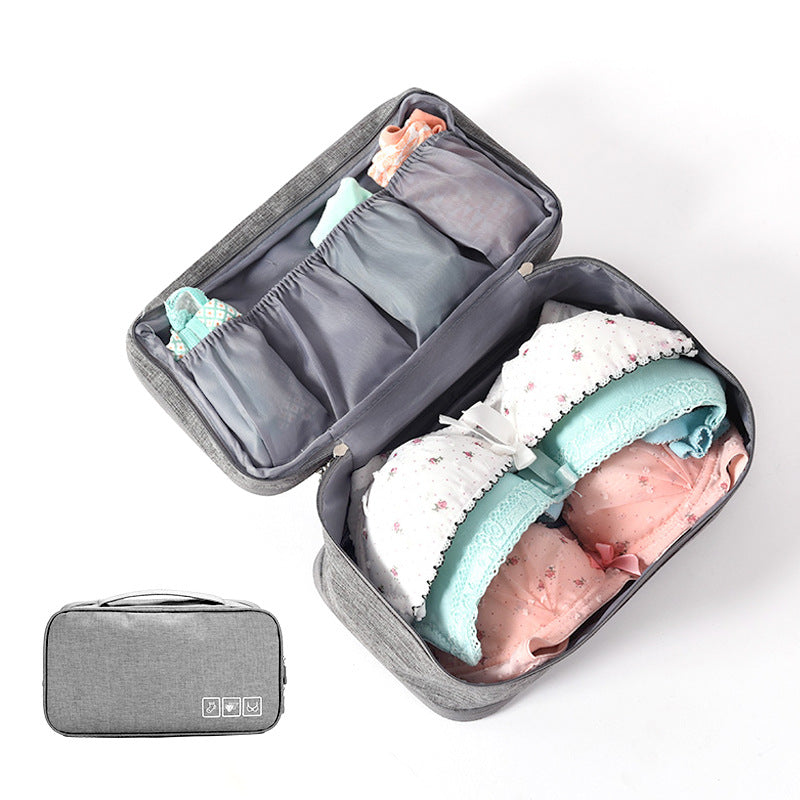 Multi-Compartment Travel Storage Pouch Bowlift