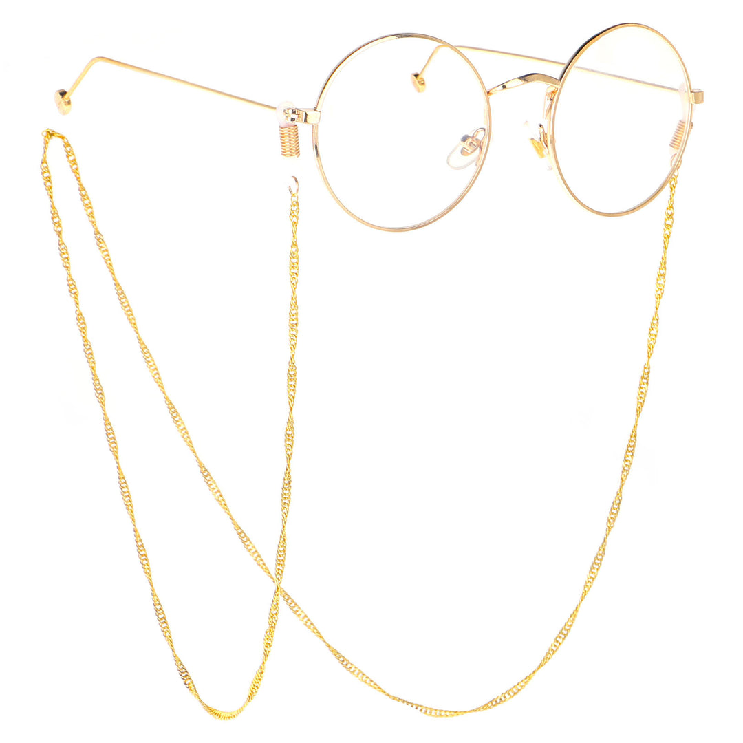 Elegant Twisted Chain Eyewear Holder Bowlift