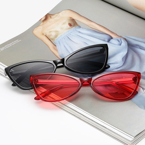 Women's Cat-Eye Sunglasses with Elegant, Lightweight Frame Bowlift