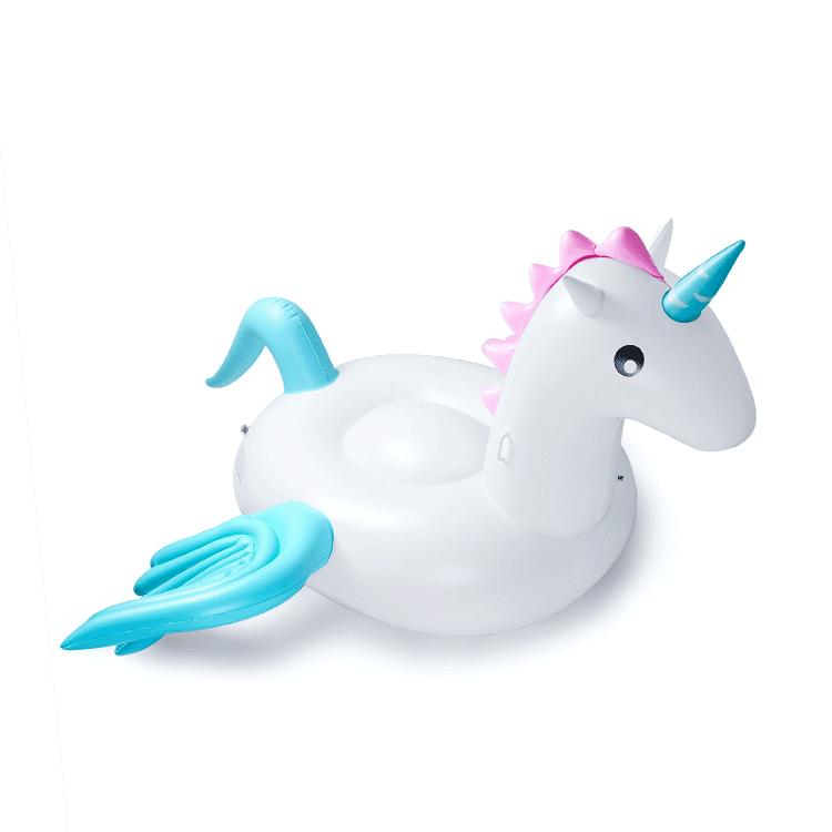 Ladies inflatable unicorn pool toy Bowlift