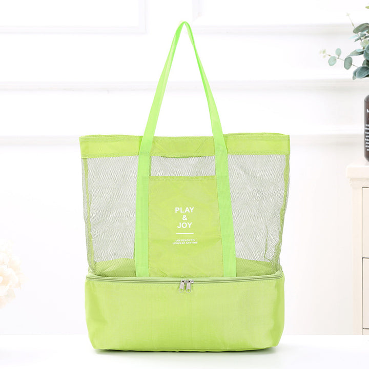 Mesh Beach Tote Bag Bowlift