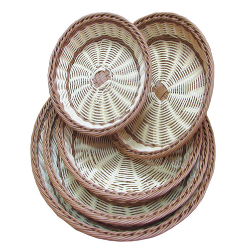 Versatile Handwoven Serving Baskets Set Bowlift