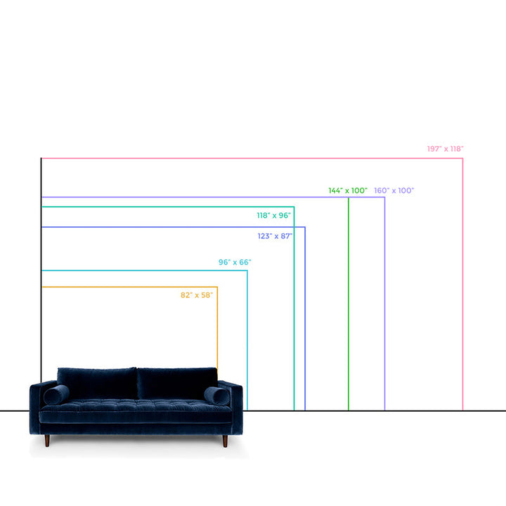 BowLift | Wall Art Modern Moon Star Mural Wallpaper