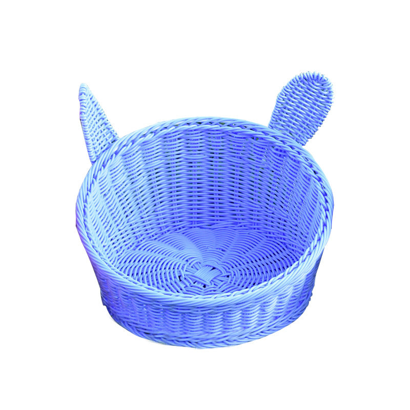 Cute Bunny-Shaped Storage Basket Bowlift