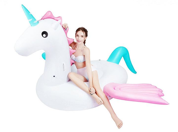 Women's inflatable unicorn swimming toy Bowlift