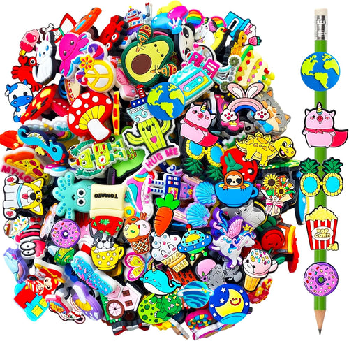 BowLift | 100 Pcs Cute Pencil Topper Decoation