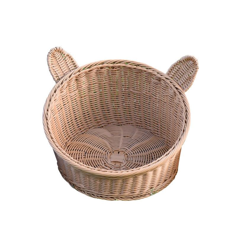 Cute Bunny-Shaped Storage Basket Bowlift